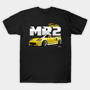 MR2 YELLOW ROADSTER T-Shirt